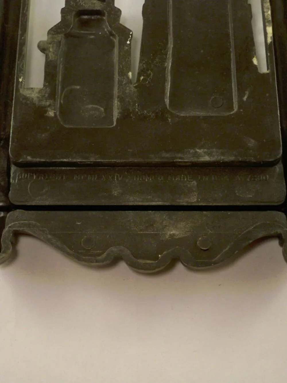 4 Homco Early American Plastic Wall Decor